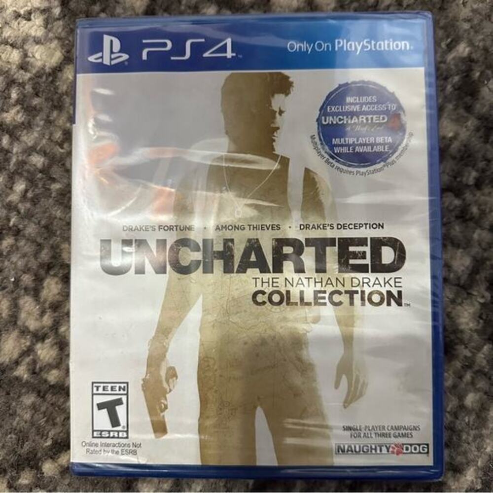 Sony PlayStation 4 PS4 NWT Uncharted The Nathan Drake Collection Game SEALED